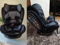 Cadeirinha Unique 0 a 36 kg, Cosco, Cinza Sport