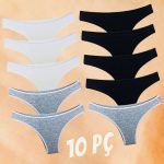 Kit 10  Fio Dental Algodão Cotton Básica Lisa REF14