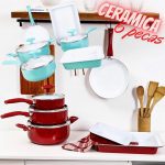 Jogo de panelas 6 peças Ceramic Chef – Classic Home