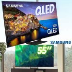 Smart TV 55” 4K QLED Samsung 55Q70A Wi-Fi – Som em Movimento Virtual Processador IA HDR