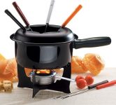 Conjunto para Fondue com 10 Pecas, Brinox, Preto
