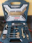 Kit de pontas e brocas em titânio Bosch X-Line com 103 peças
