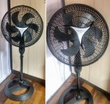 Ventilador Coluna, Mega turbo 40, Preto, Britânia