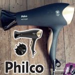 Secador de Cabelos, Ph3700 Gold, Preto/Dourado, 110v, Philco