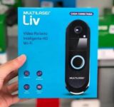Vídeo Porteiro Wi-Fi Multilaser Liv SE220 – Monofone Viva Voz com Visão Noturna