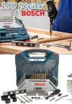 Kit Ferramentas Bosch 100 Peças X-Line – com Maleta