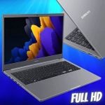 Notebook Samsung Book NP550XDA-KO1BR – Intel Celeron 4GB 500GB 15,6” Full HD LED