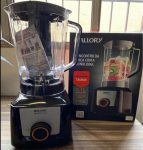 Liquidificador Mallory Taurus Preto com Filtro – 12 Velocidades 1300W