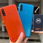 Smartphone Motorola Moto E7 Power 32GB Azul – Metálico 4G 2GB RAM 6,5” Câm. Dupla + Selfie 5MP