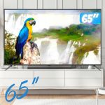Smart TV 4K HQLED 65” JVC LT-65MB708 Android – Wi-Fi Bluetooth HDR 4 HDMI 3 USB