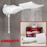 Chuveiro Loren Shower Eletrônico 7500w 220v~ LORENZETTI Branco