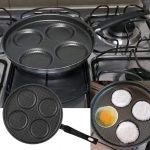 Frigideira 4 Ovos Aluminio Antiaderente Linha Gourmet Multiflon