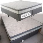 Cama Box Queen Size Herval Ômega com Pillow Top e Molas Ensacadas 61x158x198cm