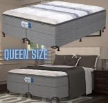 Cama Queen Box (Box + Colchão) Probel – Mola Turquia