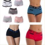 Kit com 5 Shortinhos Bang Bang Algodão Penteado