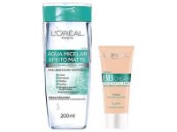 Base Loreal Paris BB Cream Clara FPS 50 – 30g + Água Micelar Líquida Loreal Paris 200ml