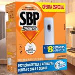 SBP Multi Inseticida Automático Aparelho + Refil 250ml – Duração até 8 semanas