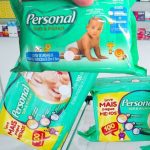 Toalhas Umedecidas Soft and Protect, Personal, 100 unidades, Branco