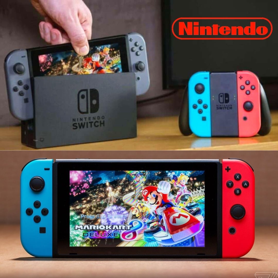 Console Nintendo Switch Azul/Vermelho