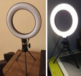 Anel de Luz LED 16 cm + Tripé
