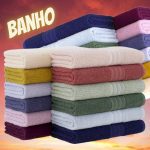 Jogo de Toalha de Banho Sophia 5 Peças – Casa e Conforto By Buddemeyer