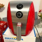 Fritadeira air fry, Bfr01vi, 3.2L, Vermelho, 110v, Britânia