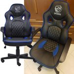CADEIRA GAMER MAD RACER STI MASTER PRETO COM AZUL ou PRETO – MADSTIMSAZ – PCYES
