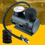 Compressor de Ar 12v Vazão 15l + Min 250psi 3 Bicos Adaptadores Multilaser – AU601