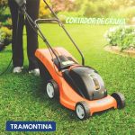 Cortador De Grama Elétrico Tramontina Ce35p Com Diâmetro De Corte De 350 Mm Coletor Rígido E Chassi De Plástico 1300 W 127 V 1300w