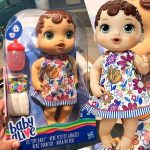 Brinquedo Boneca Baby Alive Hora do Xixi Morena ou Loira – Com roupinha removível e acessórios – E0499 – Hasbro