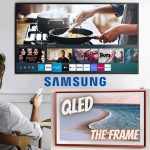 Smart TV 55” 4K QLED Samsung The Frame 55LS03A – Wi-Fi Bluetooth HDR 4 HDMI 2 USB Única Conexão