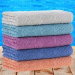 Jogo de Toalha Banho Manu 5 Peças – Casa e Conforto By Buddemeyer