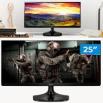Monitor Gamer Ultrawide 75Hz Full HD 25” LG – 25UM58G-P IPS 2 HDMI 1ms
