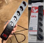 iClamper Energia 5 Tomadas – Filtro de Linha + DPS – Preto