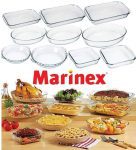 Conjunto de Refratários, 10 Peças, Incolor, Marinex