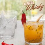 Jogo de Copos de Vidro Whisky Cristalino 350ml – 4 Peças Double Old Fashioned