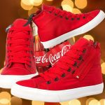 Tênis Coca-Cola Shoes Atlanta Zipper feminino