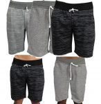 KIT 3 Bermudas Moletom Masculino