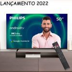 Smart TV 50” 4K UHD D-LED Philips 50PUG7406/78 – Android Wi-Fi Bluetooth Google Assistente
