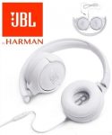 Fone de Ouvido JBL com Microfone Branco – T500WHT