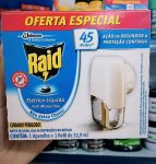 Inseticida Elétrico Líquido Raid Anti Mosquitos 1 Aparelho e 1 Refil 32.9 ml