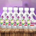 Sabão Líquido Concentrado Ariel com Toque de Downy 1,2L – 6 Unidades
