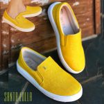 Tênis Santa Lolla Slip On Linho Feminino