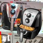 Fritadeira a Ar Mondial Family Inox Black AFN-40-BI 4L