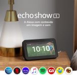 Novo Echo Show 5 (2ª Geração, versão 2021): Smart Display de 5″ com Alexa e câmera de 2 MP