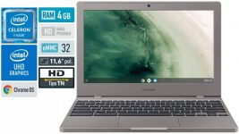 SAMSUNG Chromebook SS 11.6 Intel DC 4GB 32GB XE310XBA-KT1BR