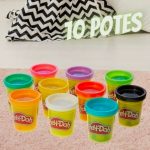 Massa Modelar Playdoh C/ 10 Potes – 29413 – Hasbro Play-doh Massa Modelar Playdoh C/ 10 Potes Cores Variadas