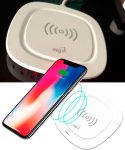 Carregador Wireless De Mesa Para Celular – Tecnologia Qi – Branco – Wq1Wh – Elg, Elg, Wq1Wh, Branco