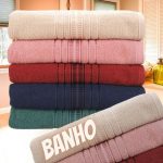 Jogo Toalha de Banho Leon 4 peças – Home Basics