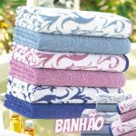 Jogo de Toalha Banhão Flora 5 Peças – Casa e Conforto By Buddemeyer